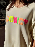 Sweat écru ICONIC