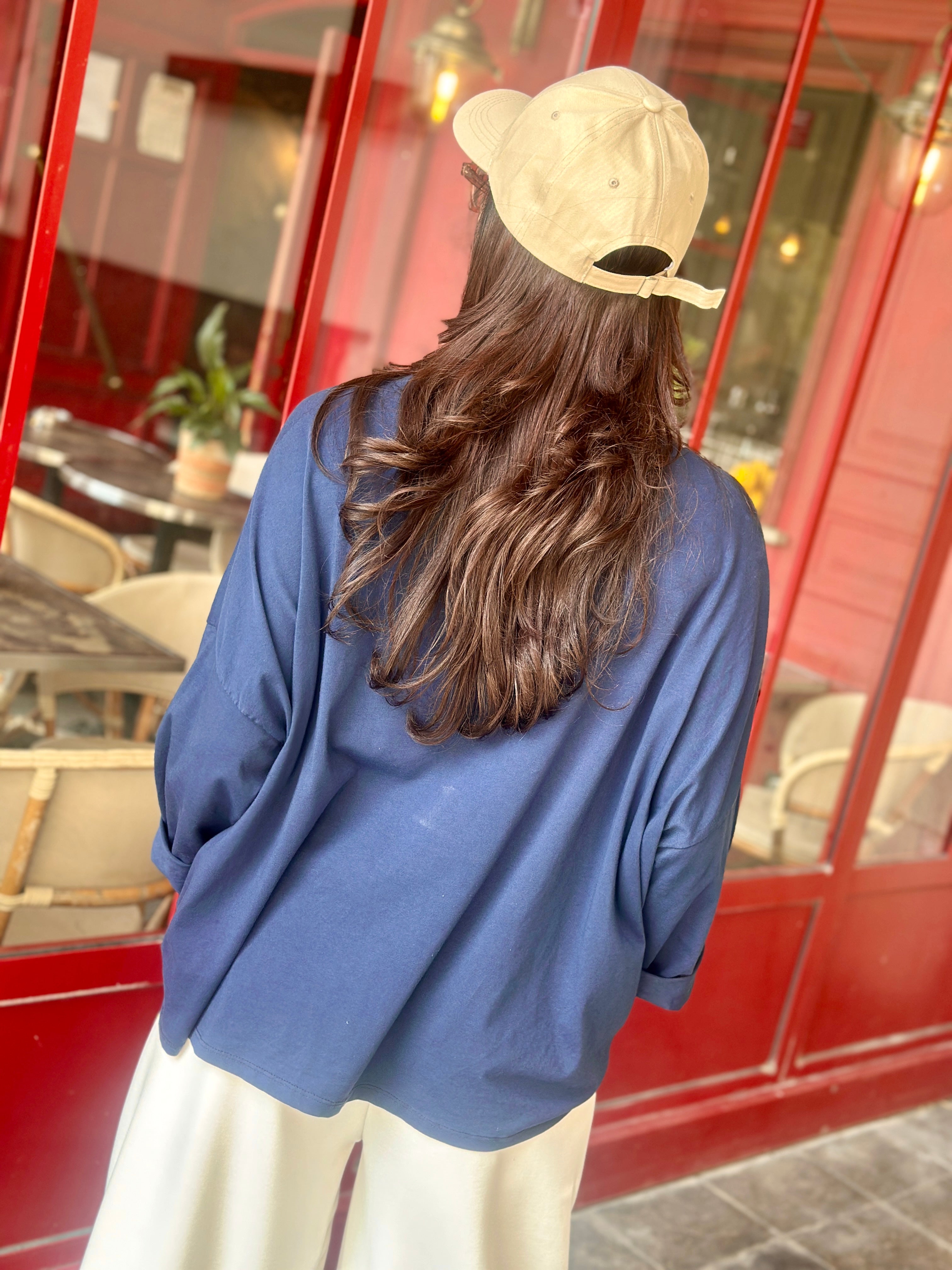 Sweat bleu marine RIVETS