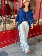 Pantalon jogg blanc AMY