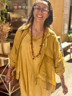 Chemise moutarde EMY