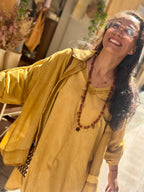 Chemise moutarde EMY