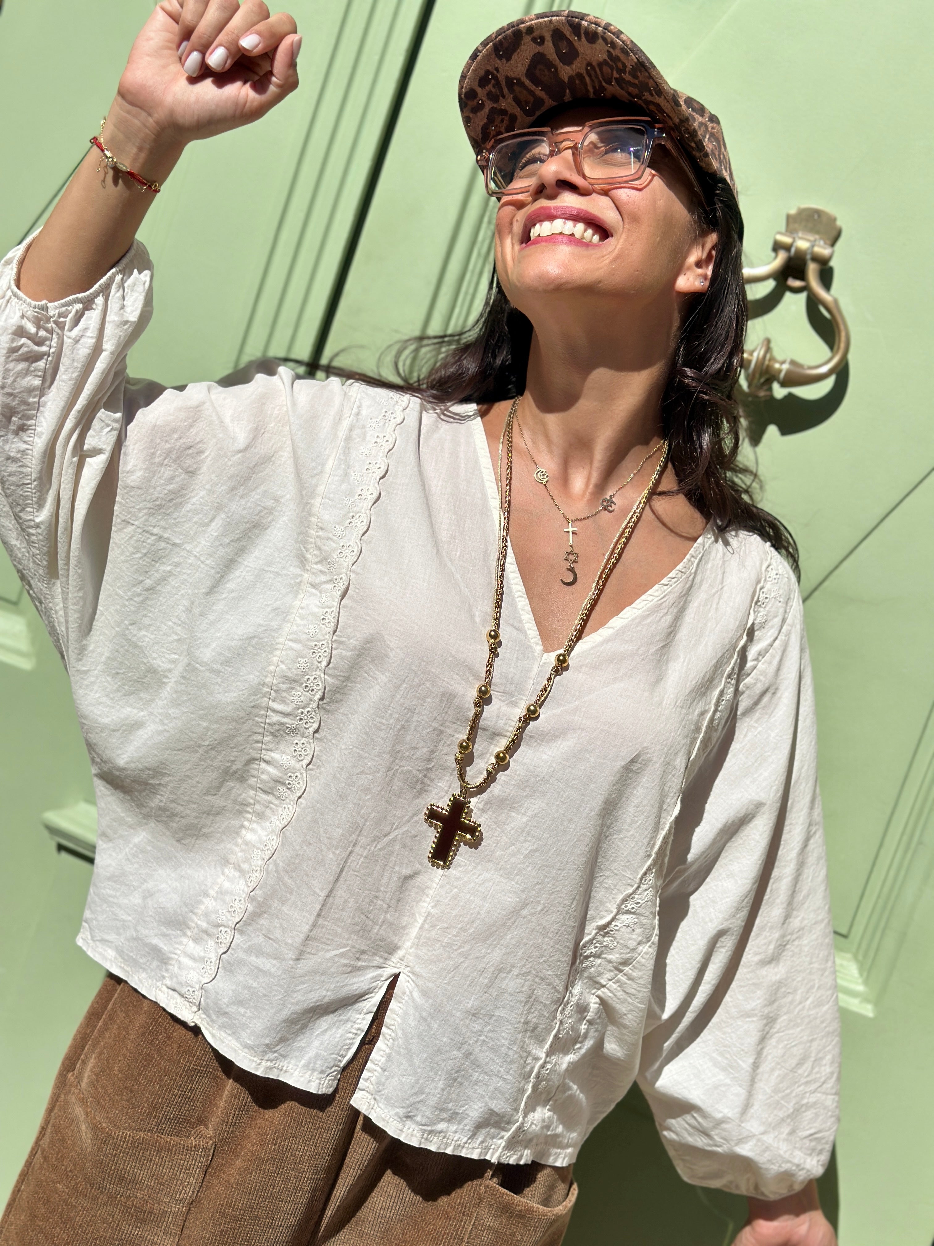 Blouse écrue MIA