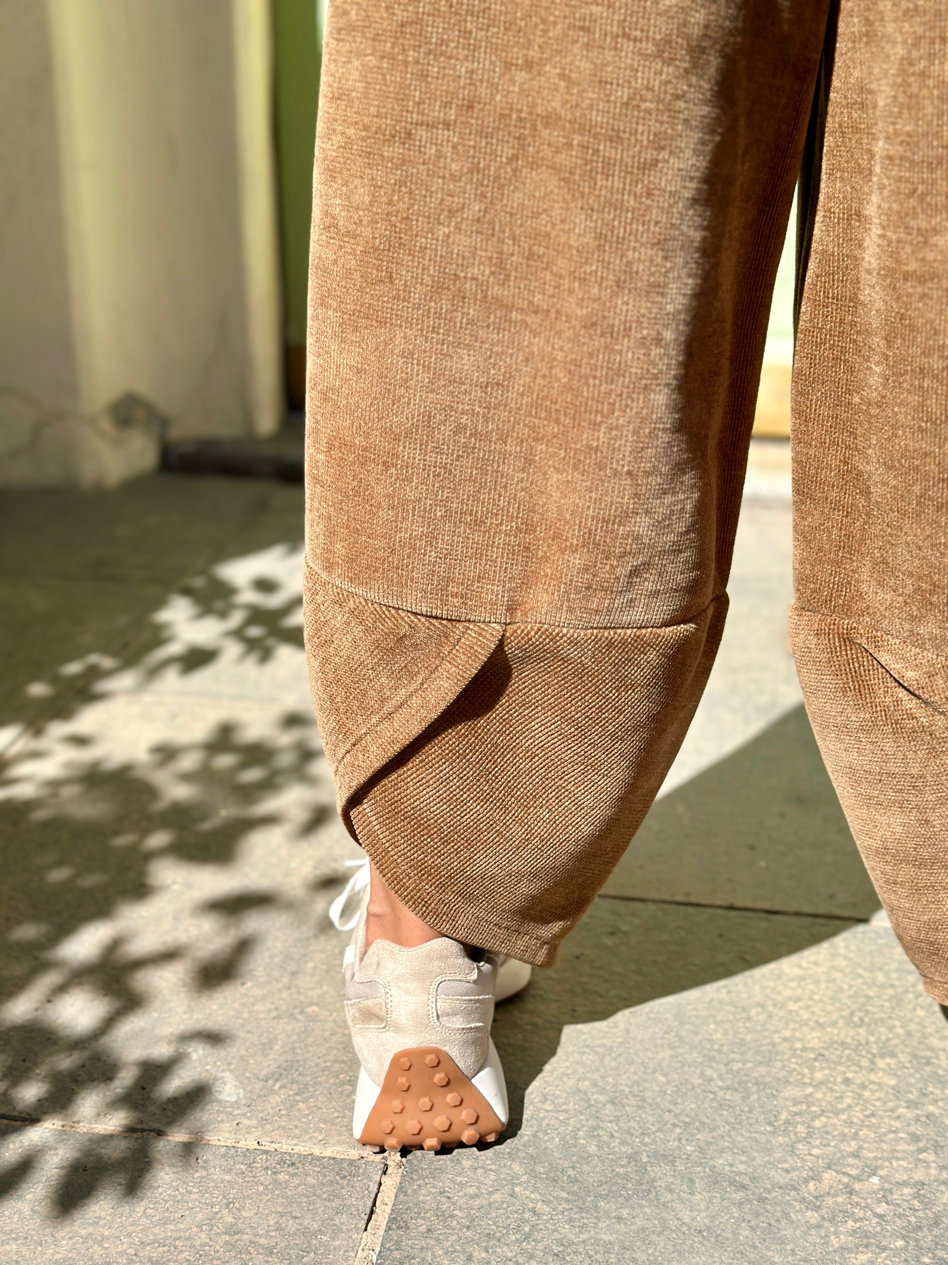 Pantalon velours camel NINO