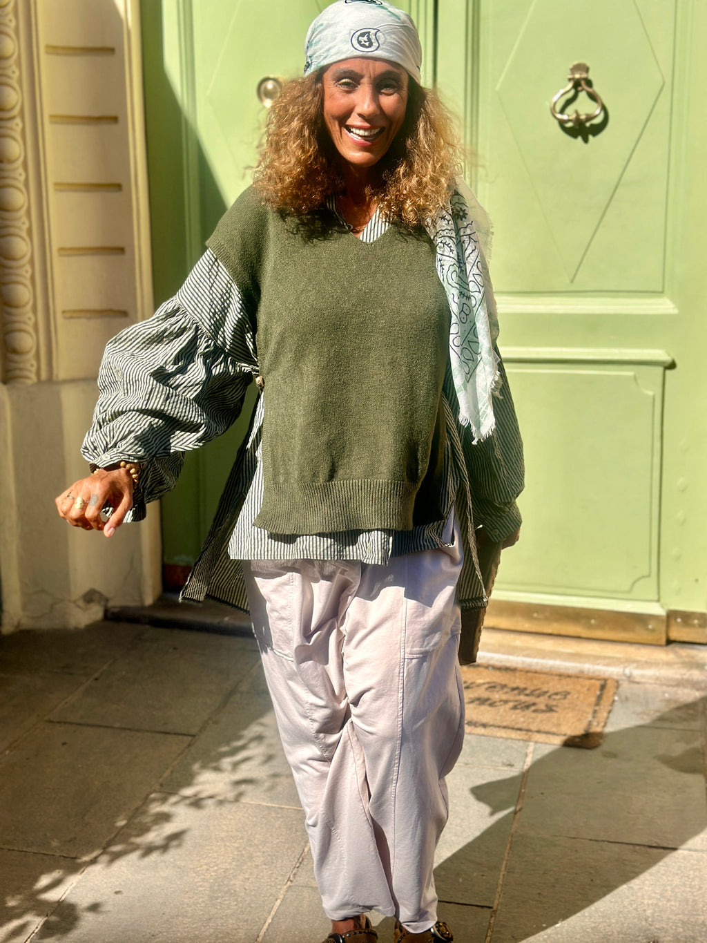 Chemise verte MEG