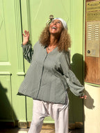 Chemise verte MEG