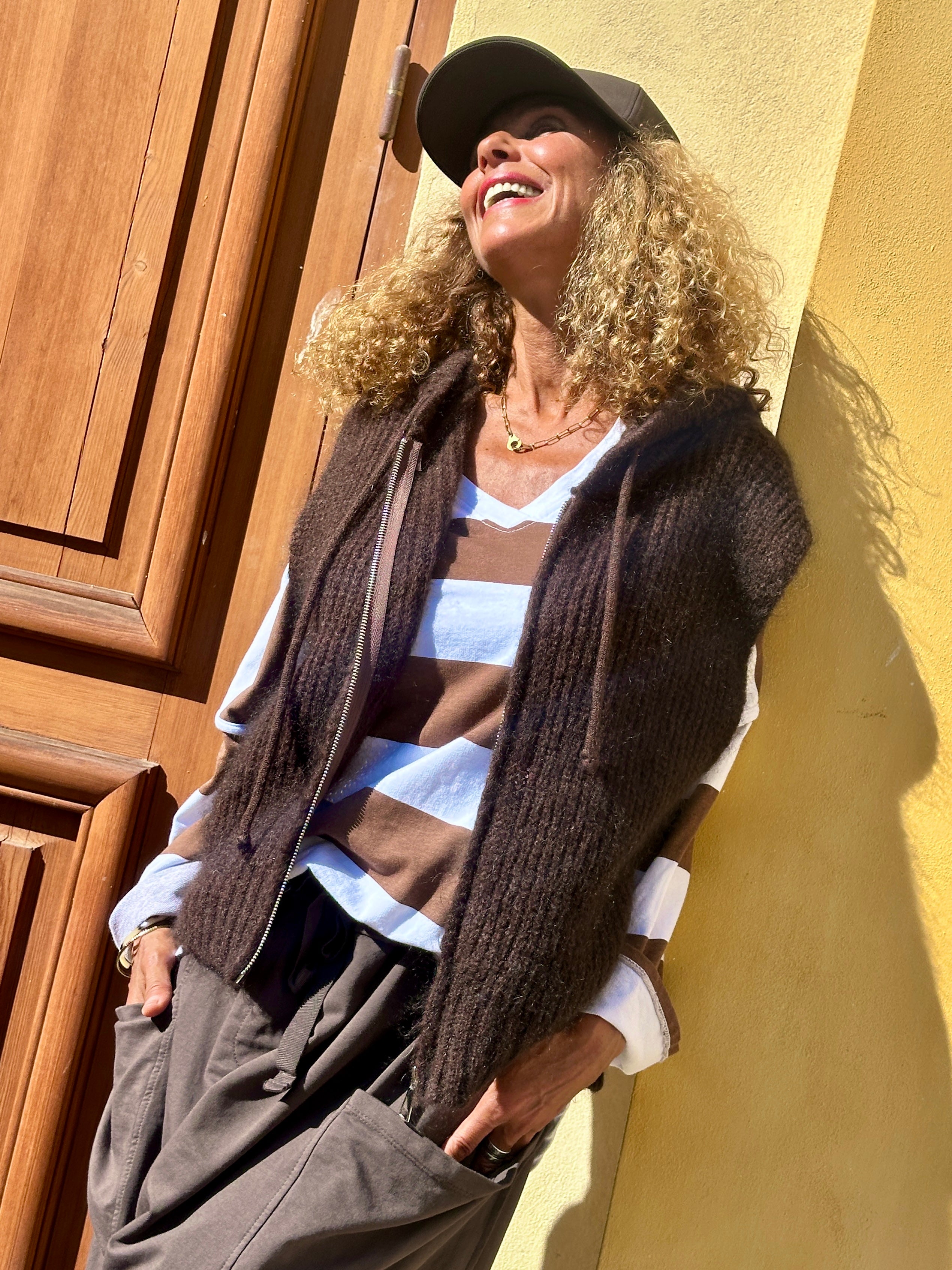 Gilet sans manche choco MYLER