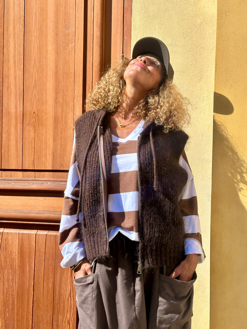 Gilet sans manche choco MYLER