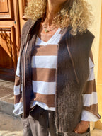 Gilet sans manche choco MYLER