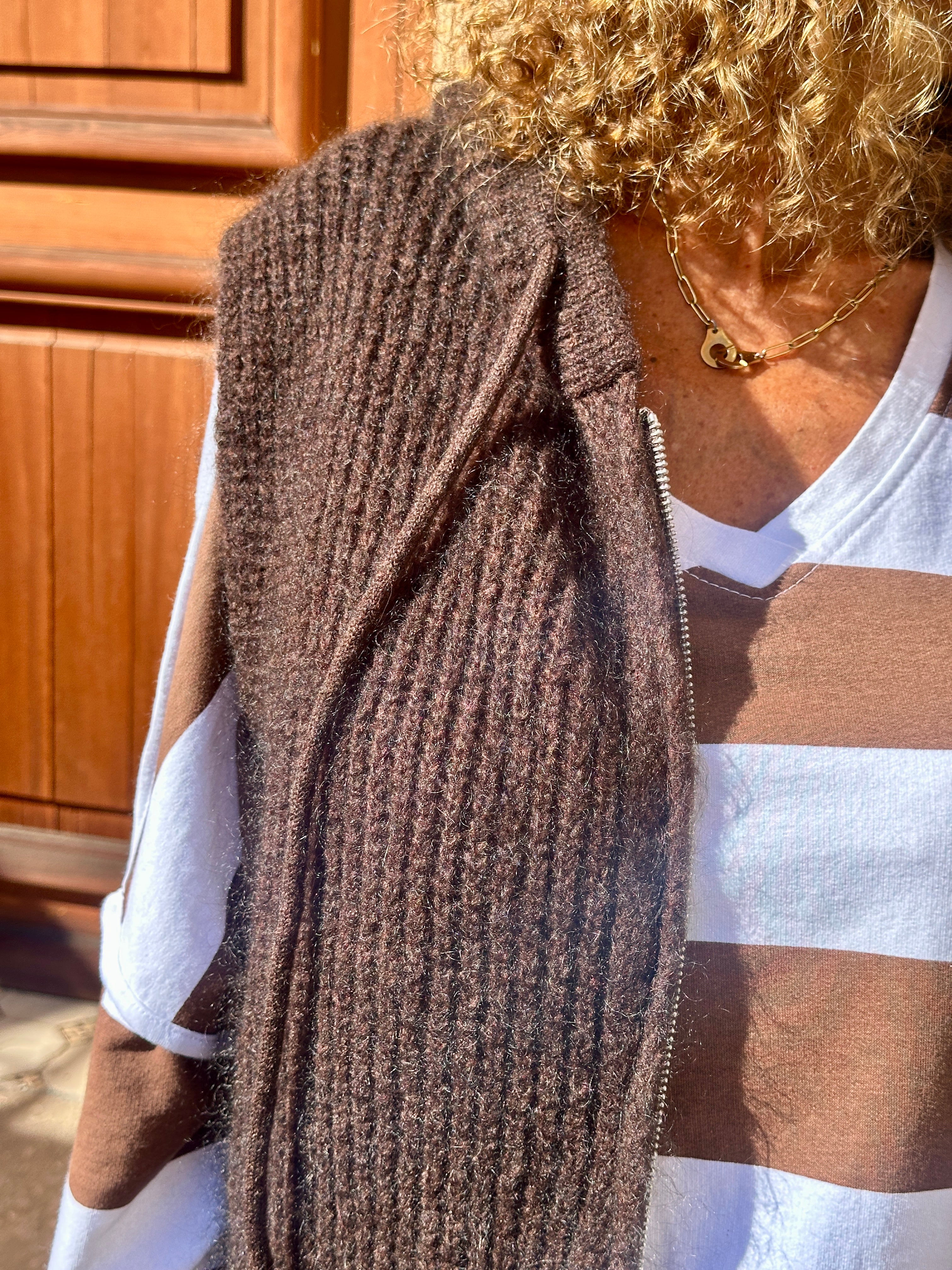 Gilet sans manche choco MYLER