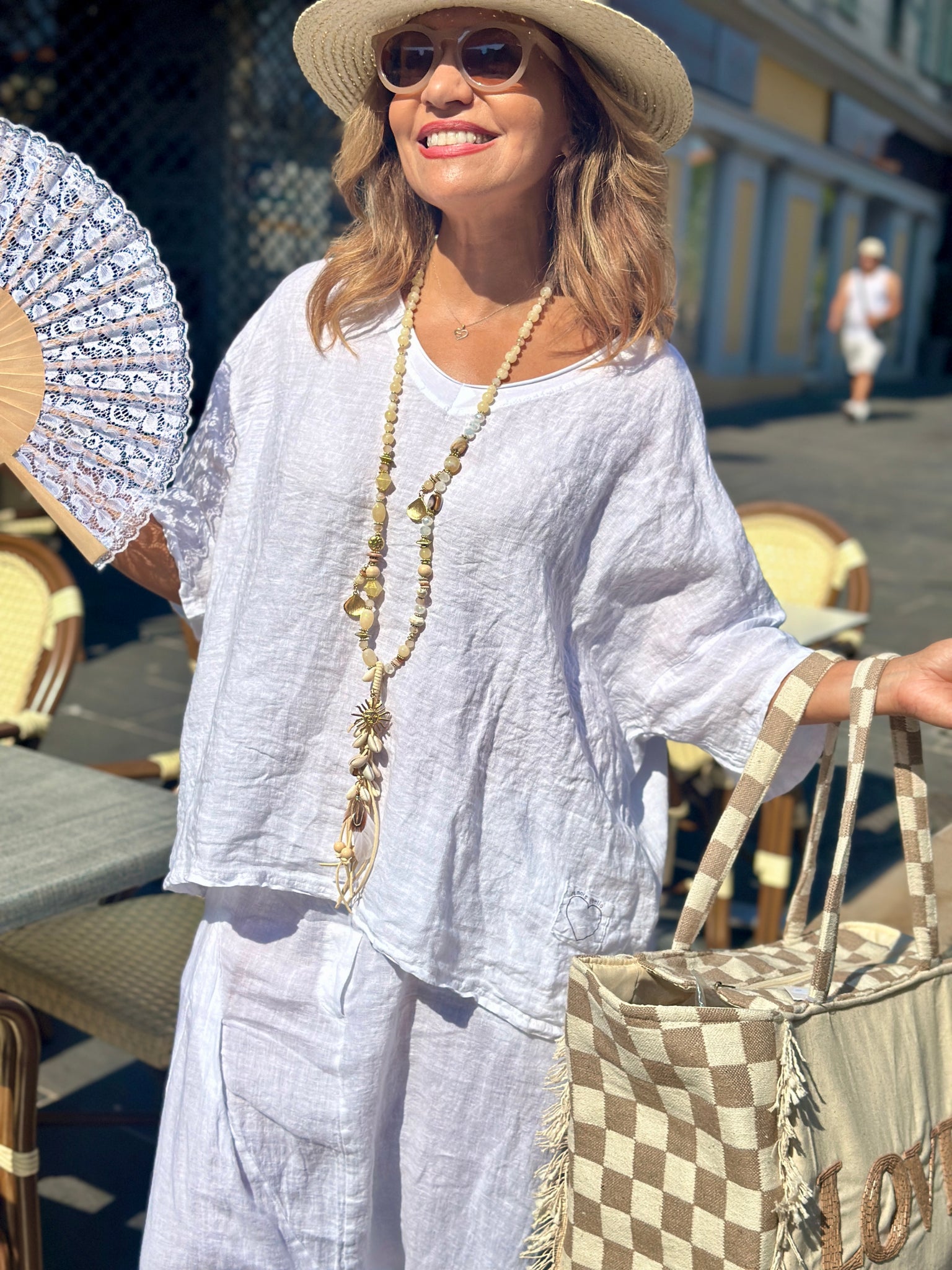 T-shirt blanc LINO
