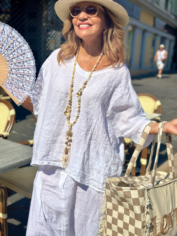 T-shirt blanc LINO