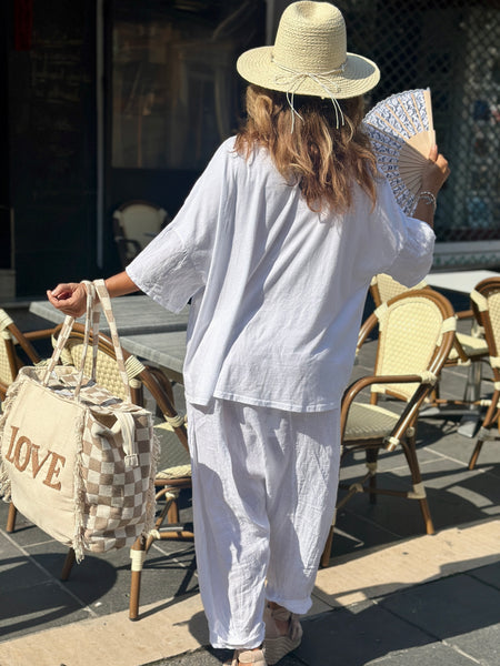 T-shirt blanc LINO