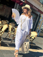 T-shirt blanc LINO