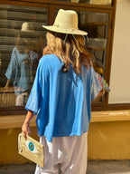 T-shirt bleu LINO