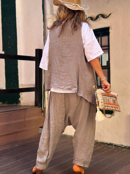 Sarouel taupe LIVY