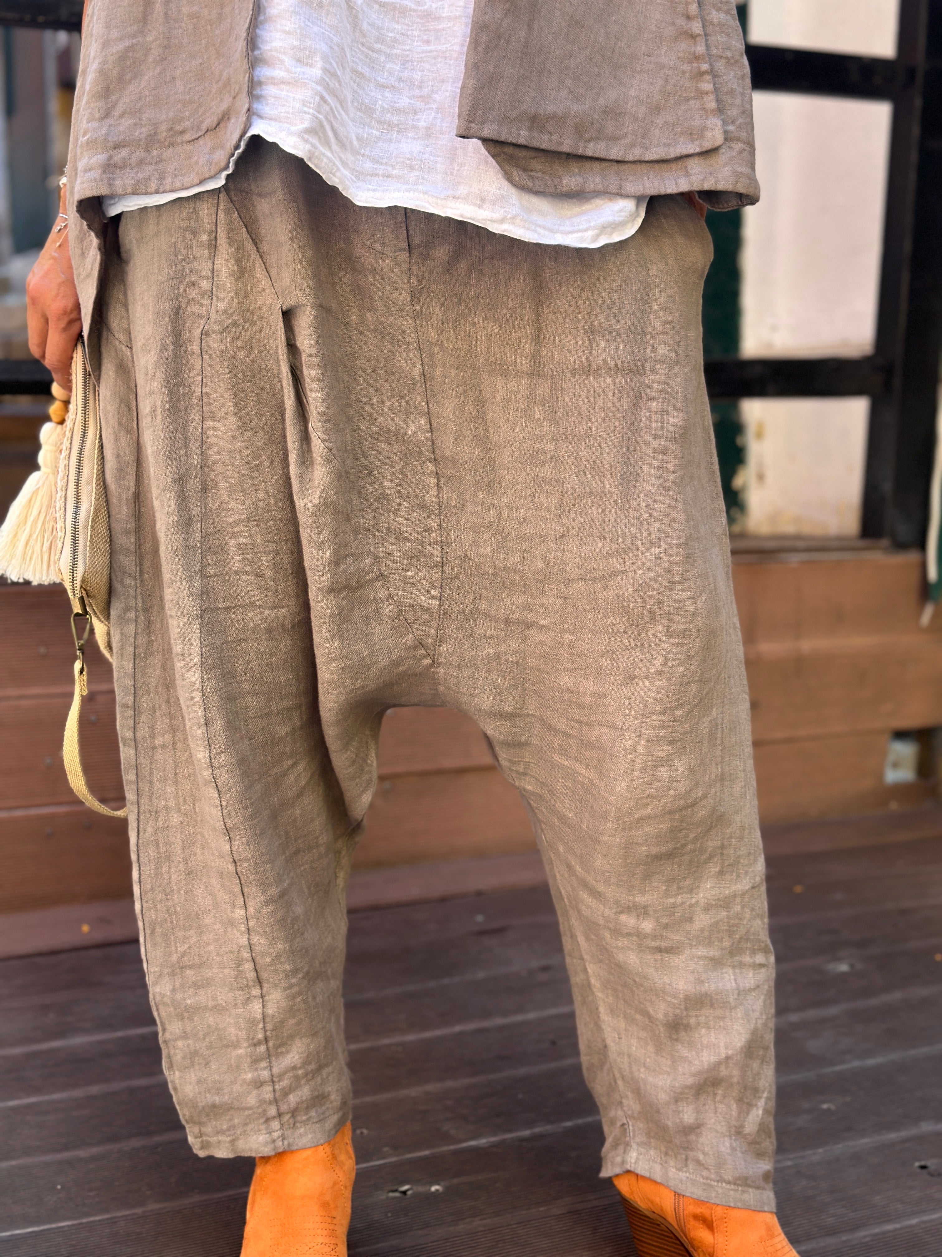 Sarouel taupe LIVY