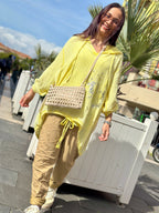 Blouse jaune GAZ