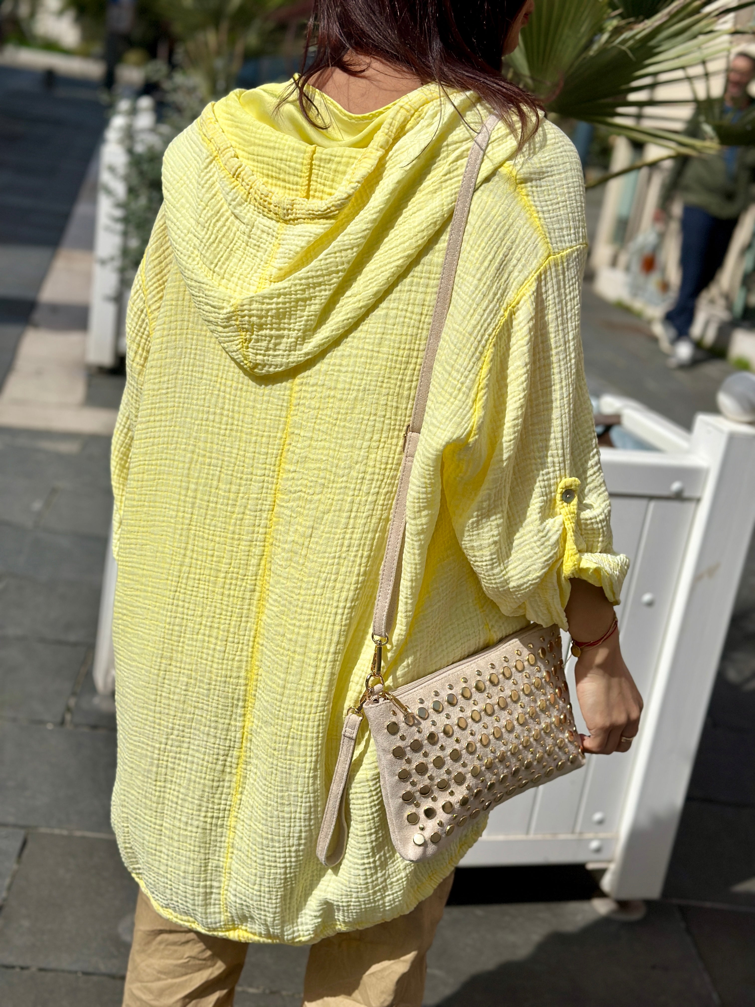 Blouse jaune GAZ