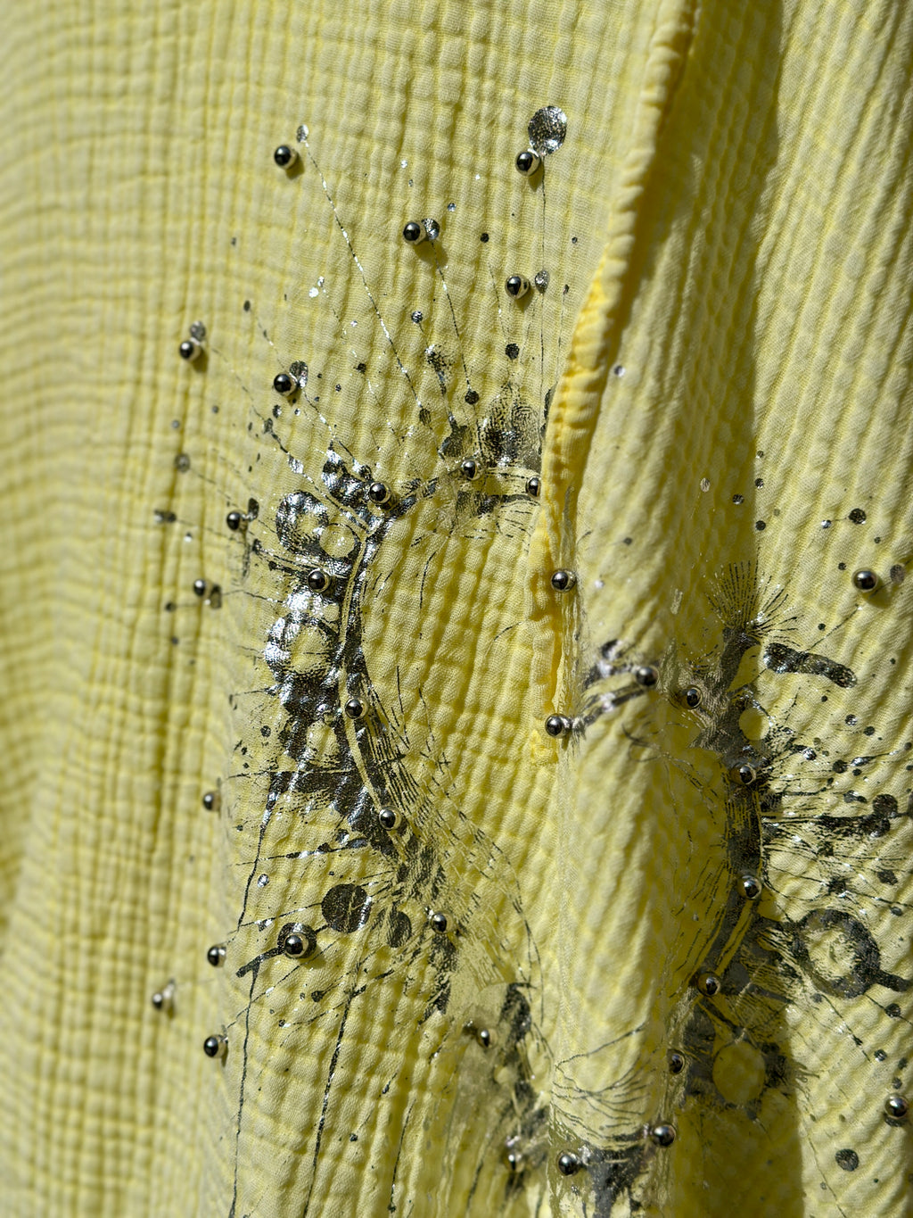 Blouse jaune GAZ