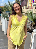 Top jaune LAURINE