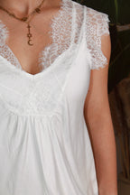 Top blanc LAURINE
