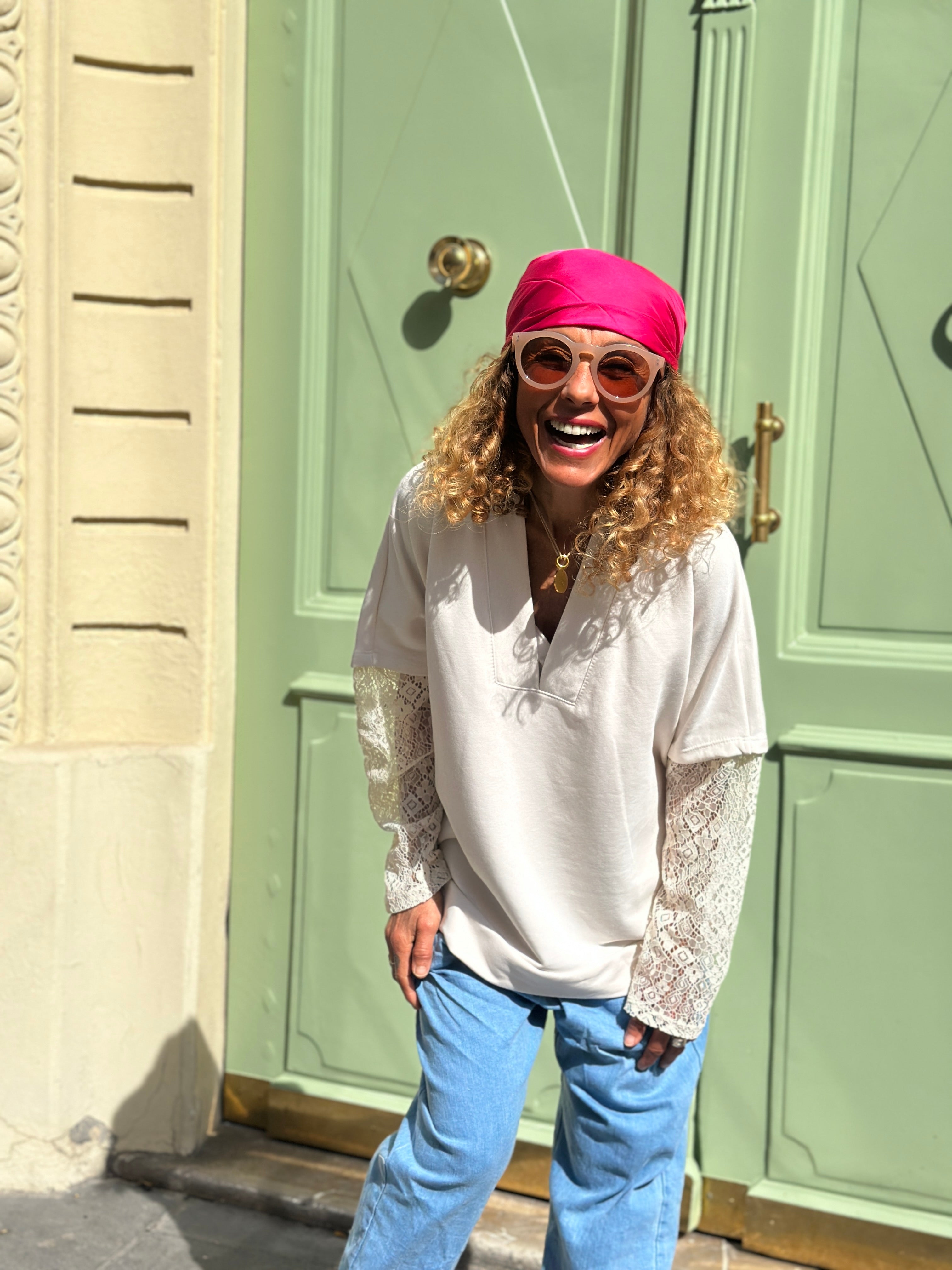 Sweat écru ESTRELLA