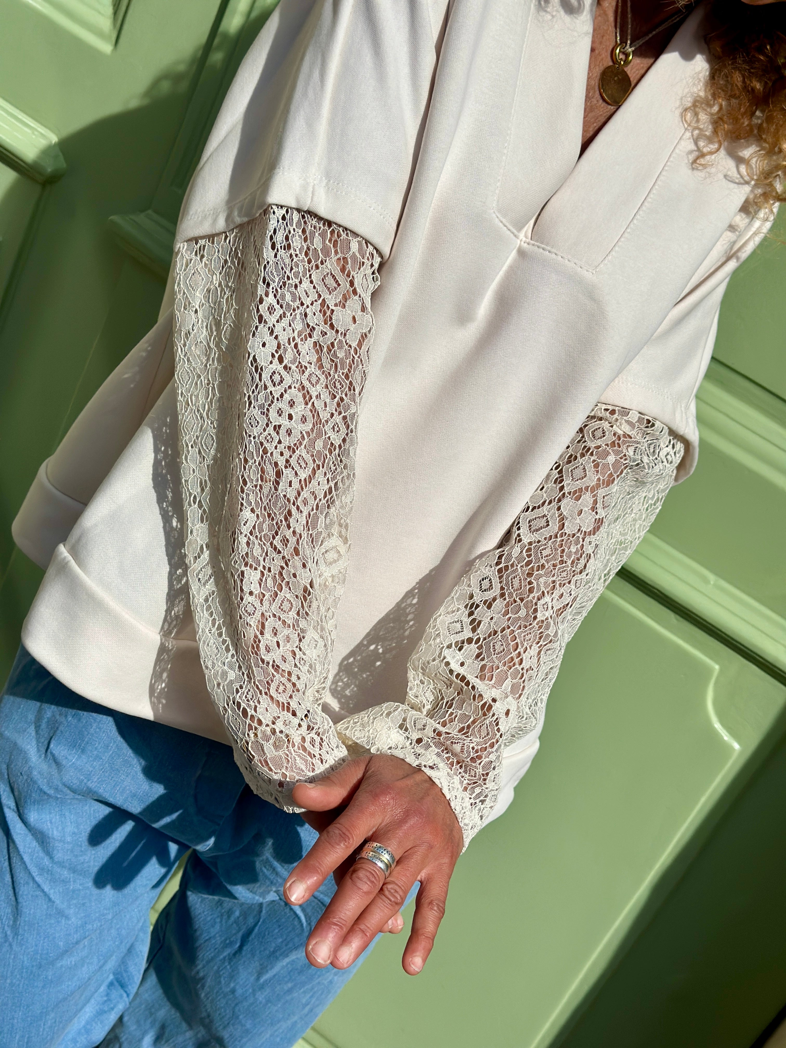 Sweat écru ESTRELLA