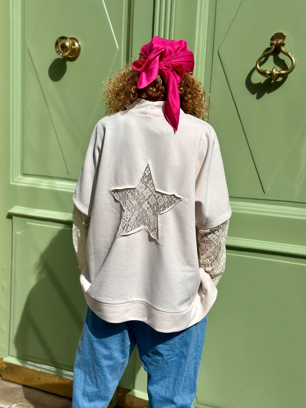 Sweat écru ESTRELLA