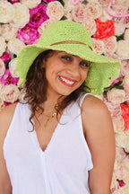 Chapeau vert TULIPE