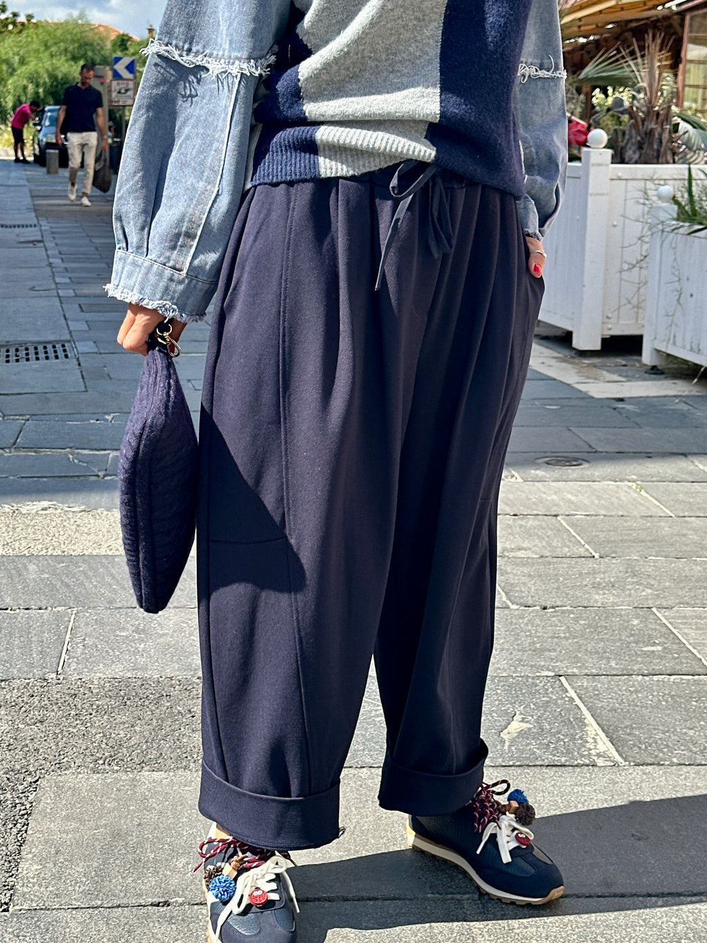 Pantalon bleu marine GALA
