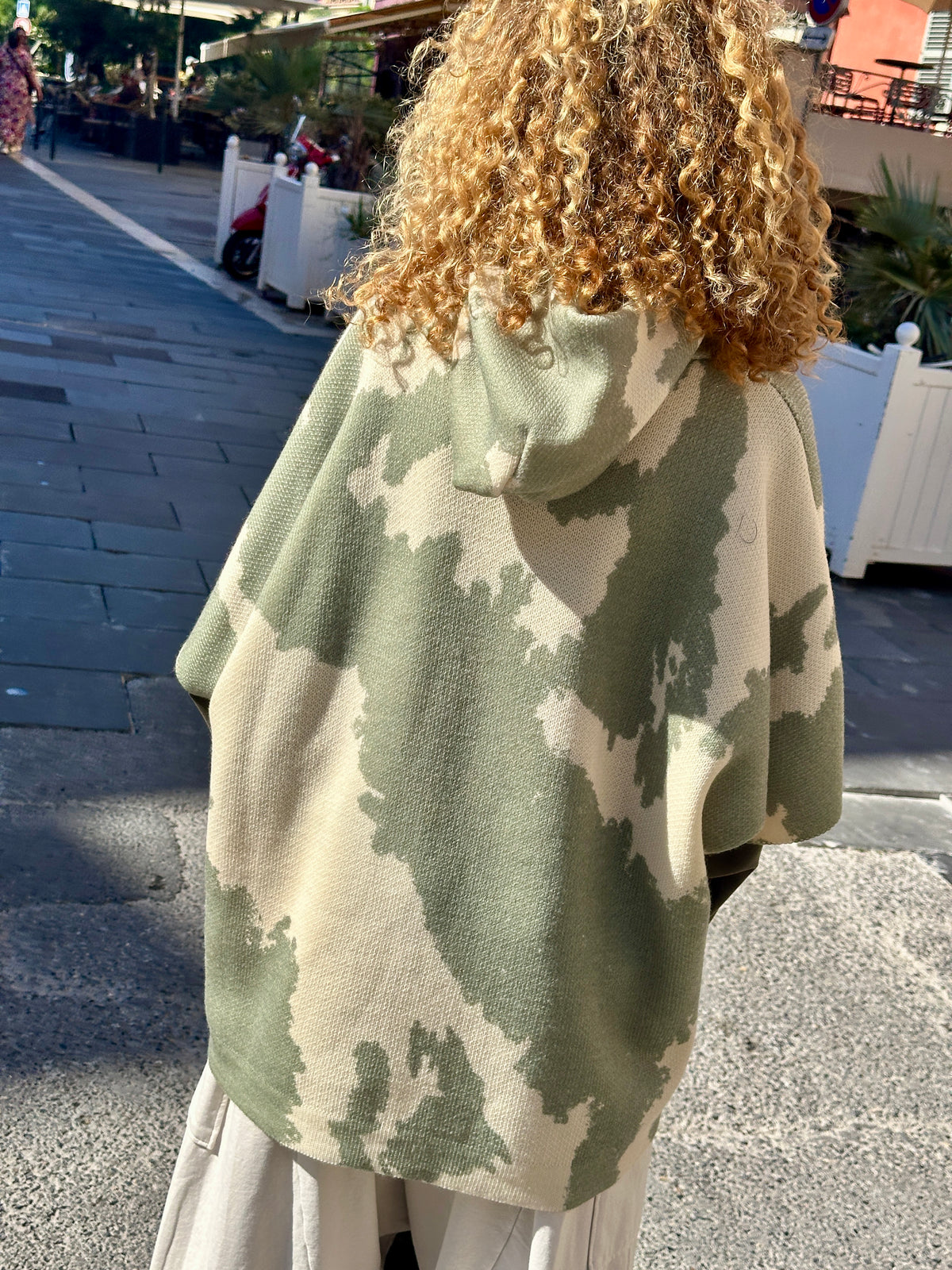 Pull sans manche kaki MILITAIRE