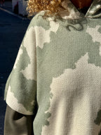 Pull sans manche kaki MILITAIRE