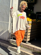 Sweat fin ficelle CIAO AMORE