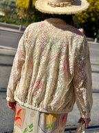 Veste écrue DENTELLE