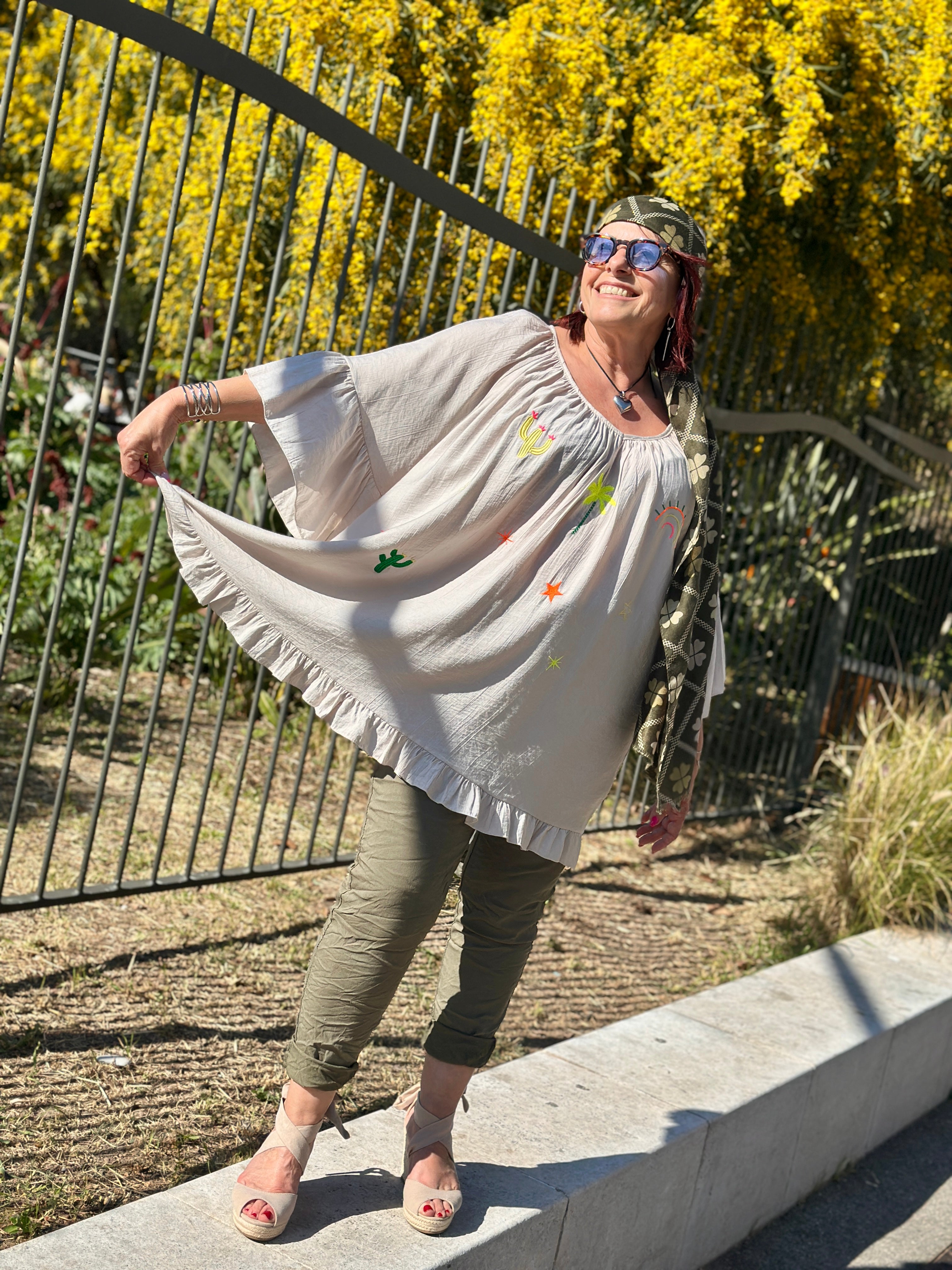 Pantalon kaki SANAEL