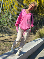 Pantalon beige SANAEL
