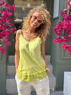 Top vert pomme EMMA
