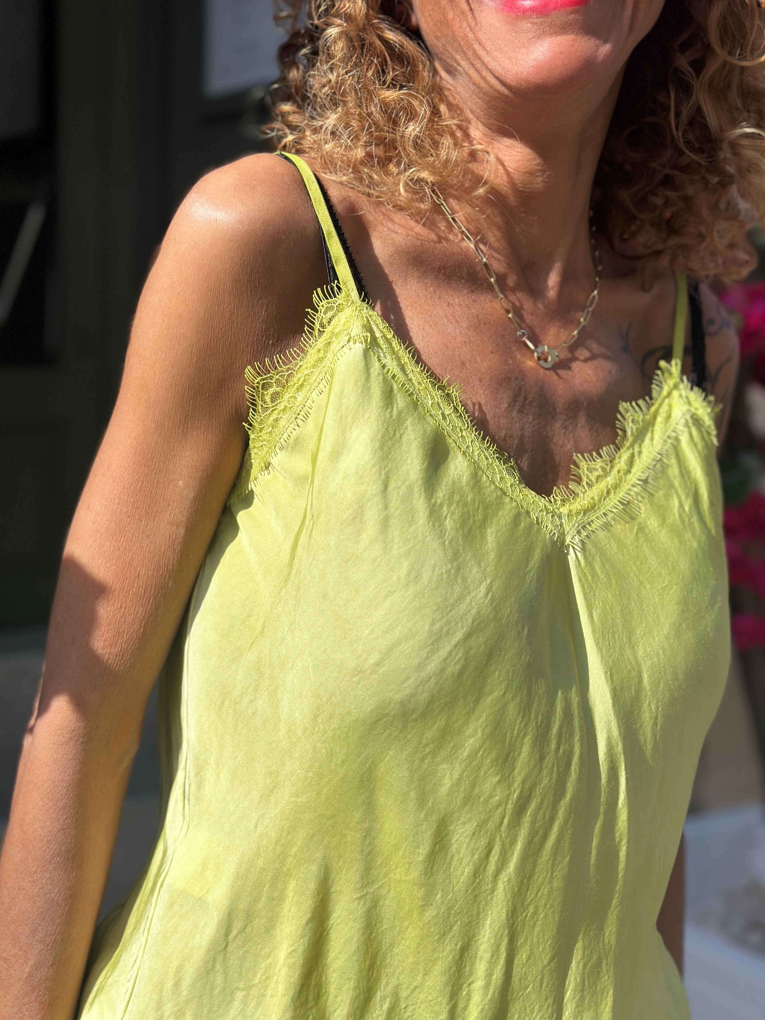 Top vert pomme EMMA