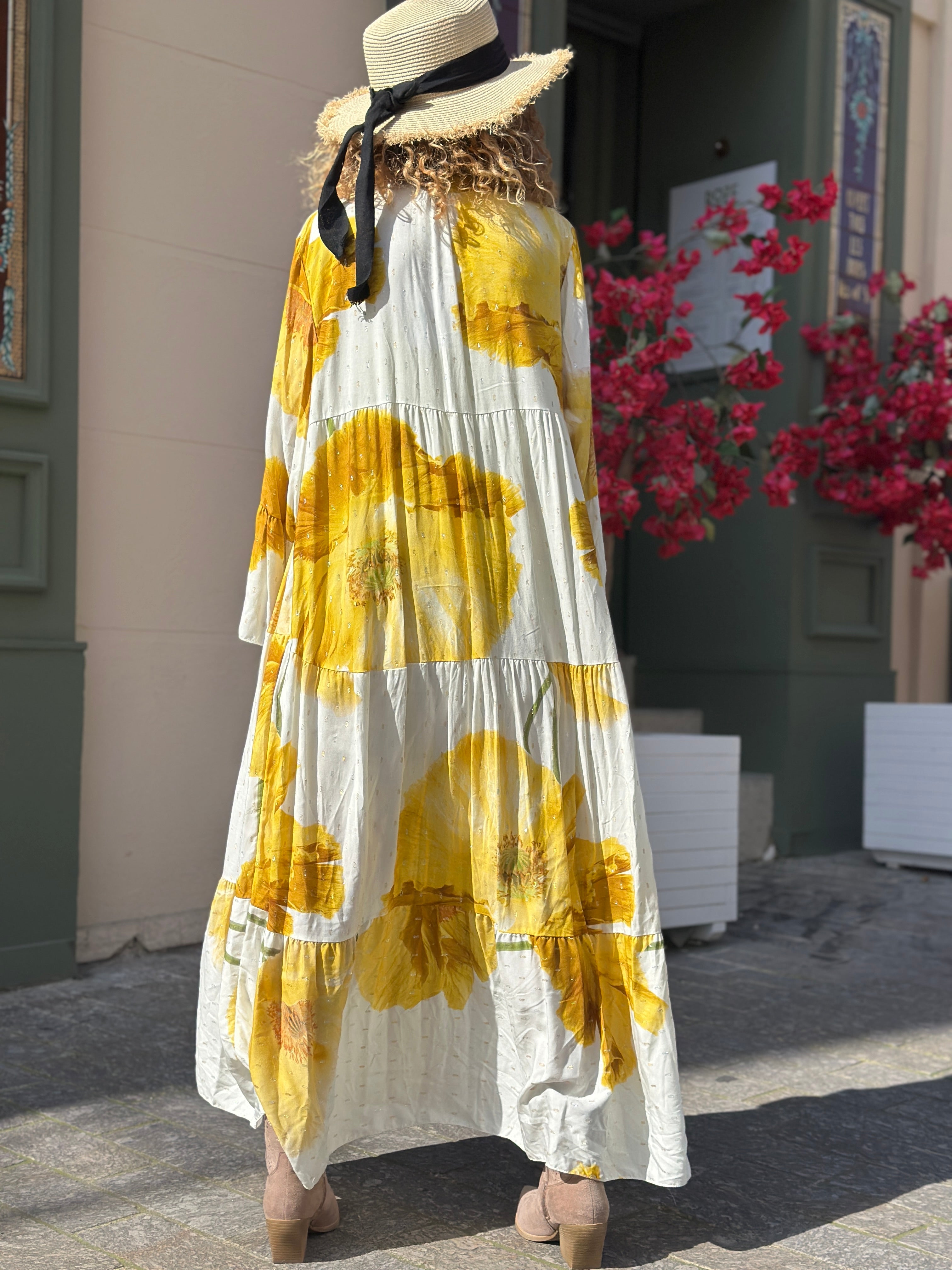 Robe jaune TOURNESOL