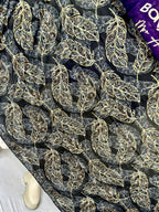 Foulard noir LAURE