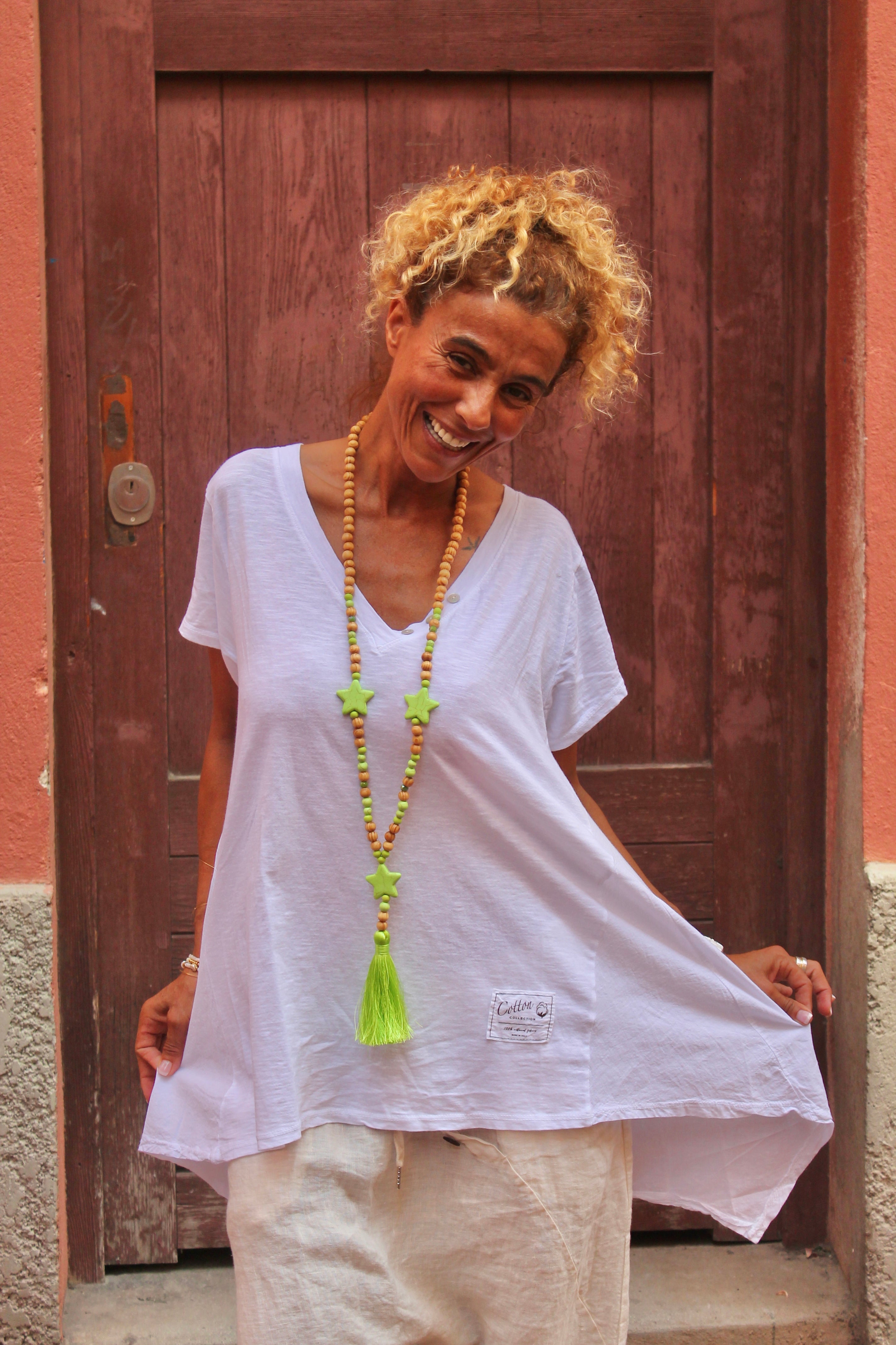 T-shirt blanc KENI