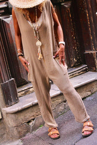 Combinaison camel NYLA