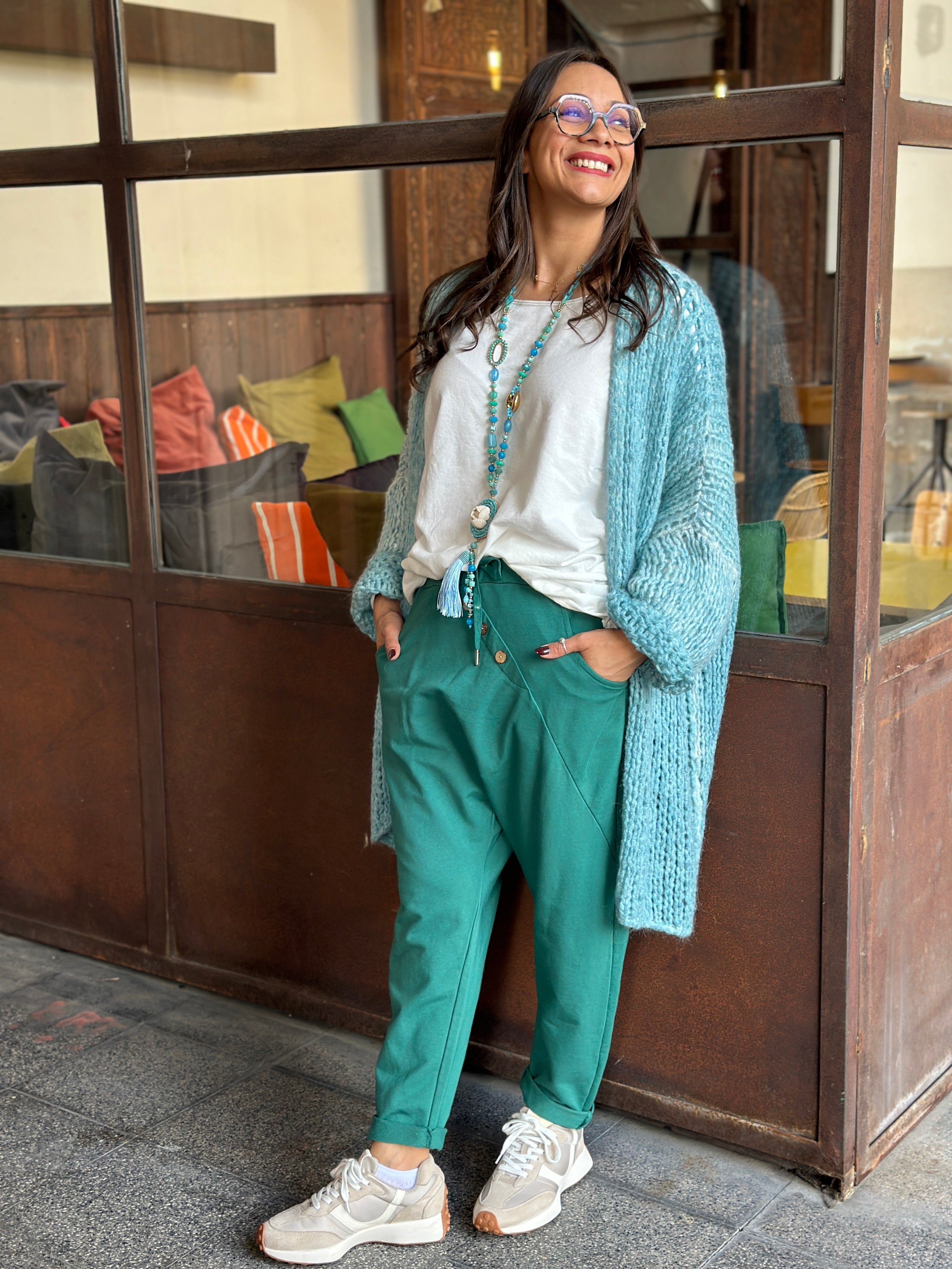 Gilet bleu HARVA