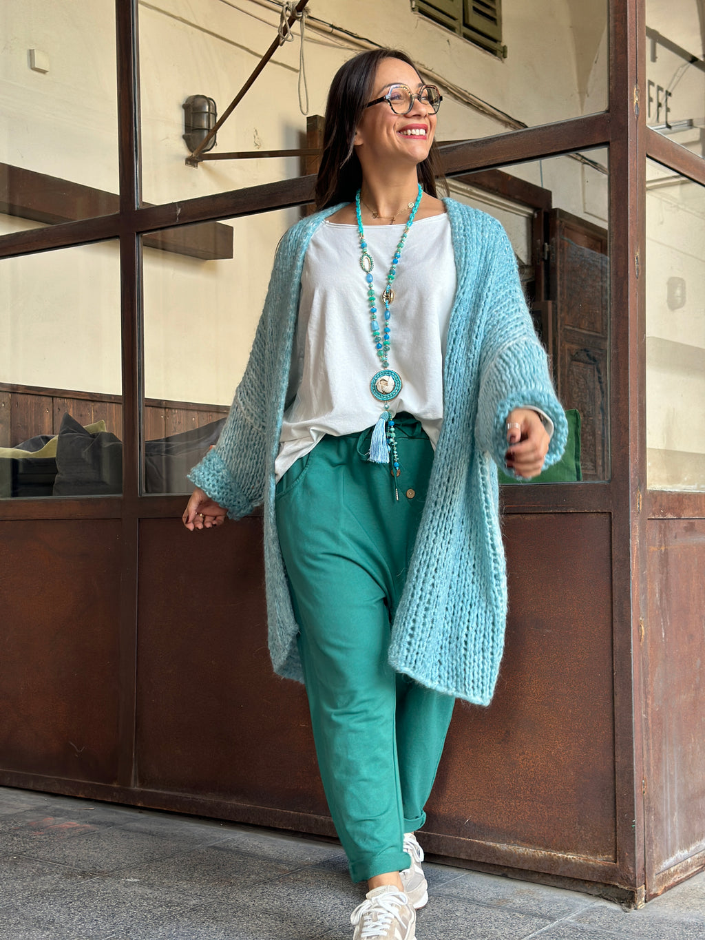 Gilet bleu HARVA