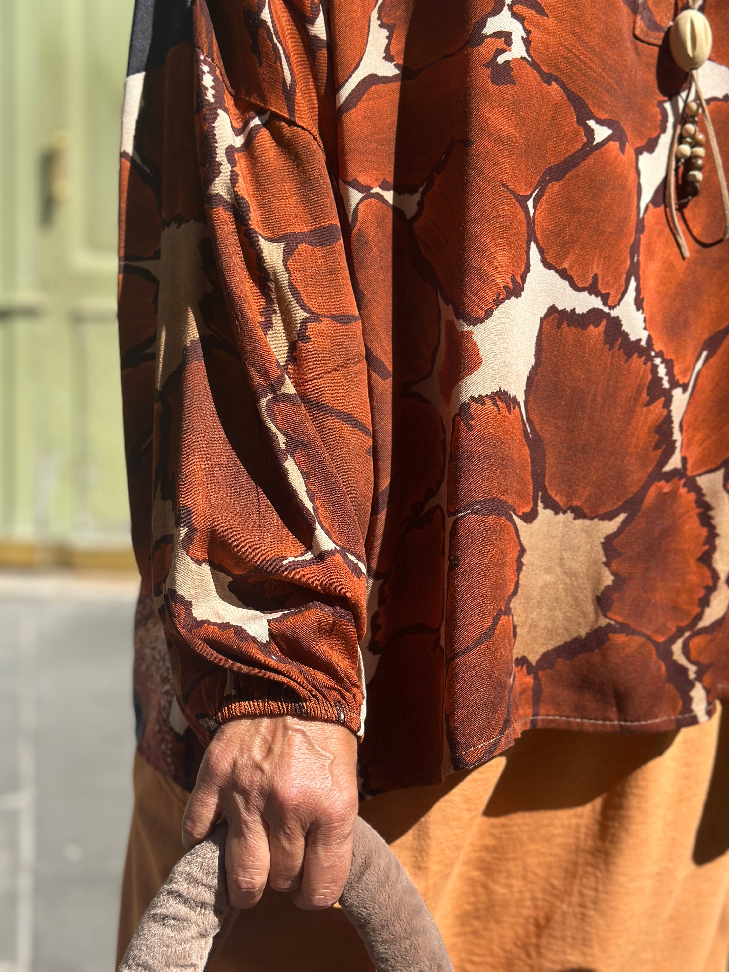 Blouse orange HANAE