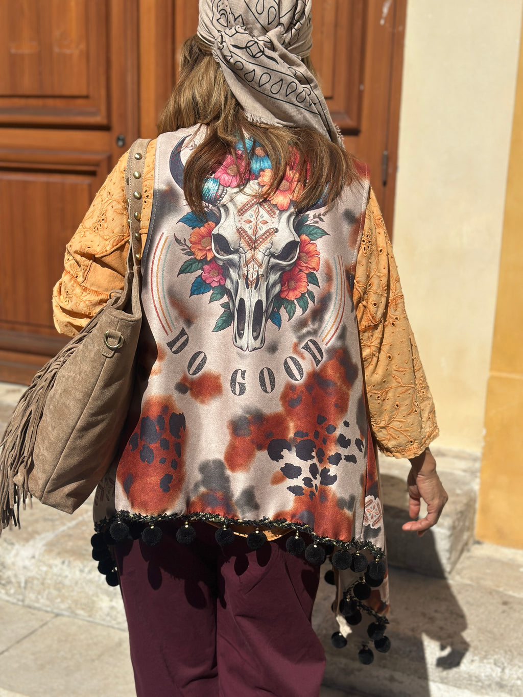 Gilet pompons GOOD