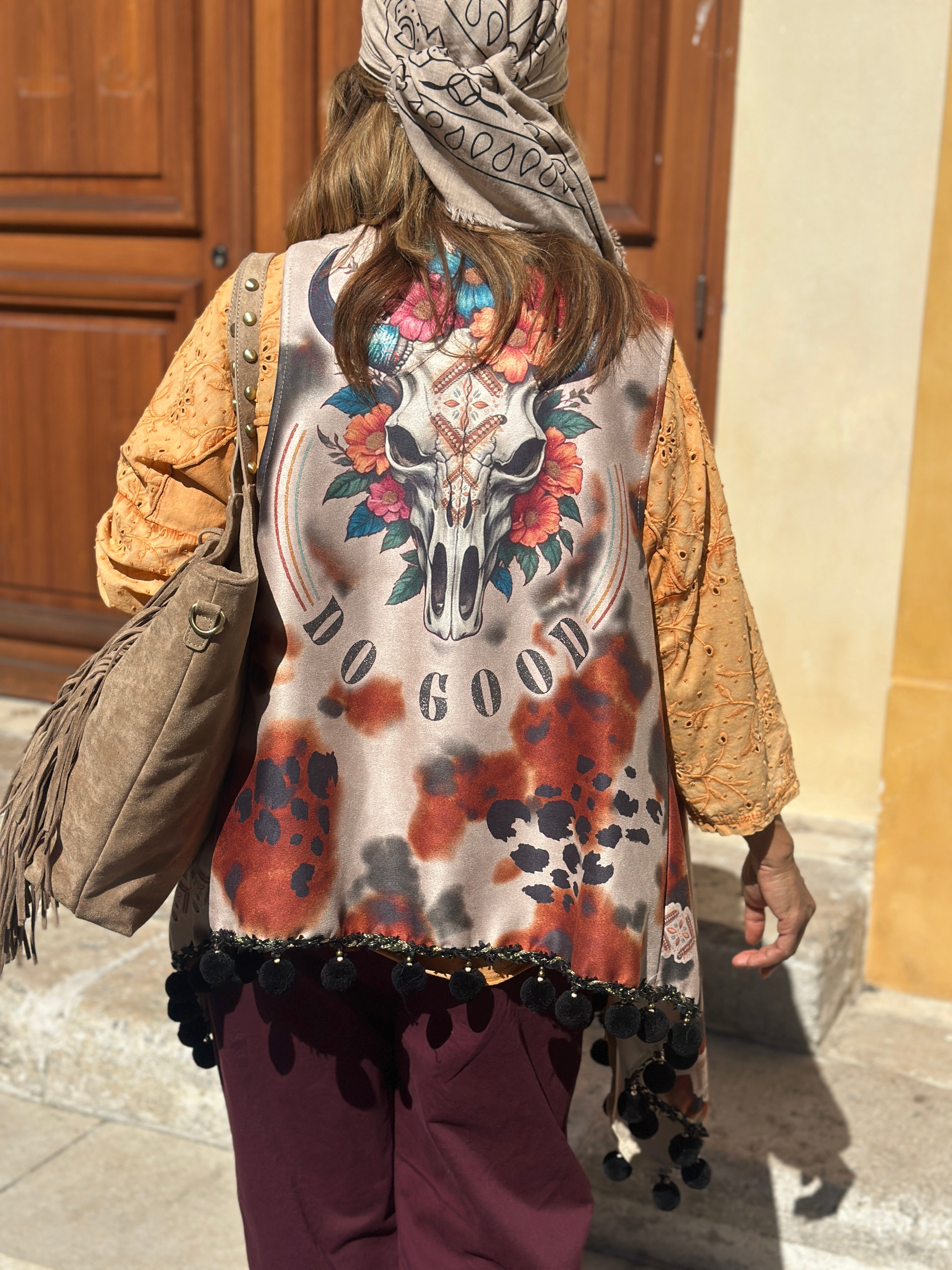 Gilet pompons GOOD