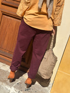 Pantalon bordeaux VIKIA