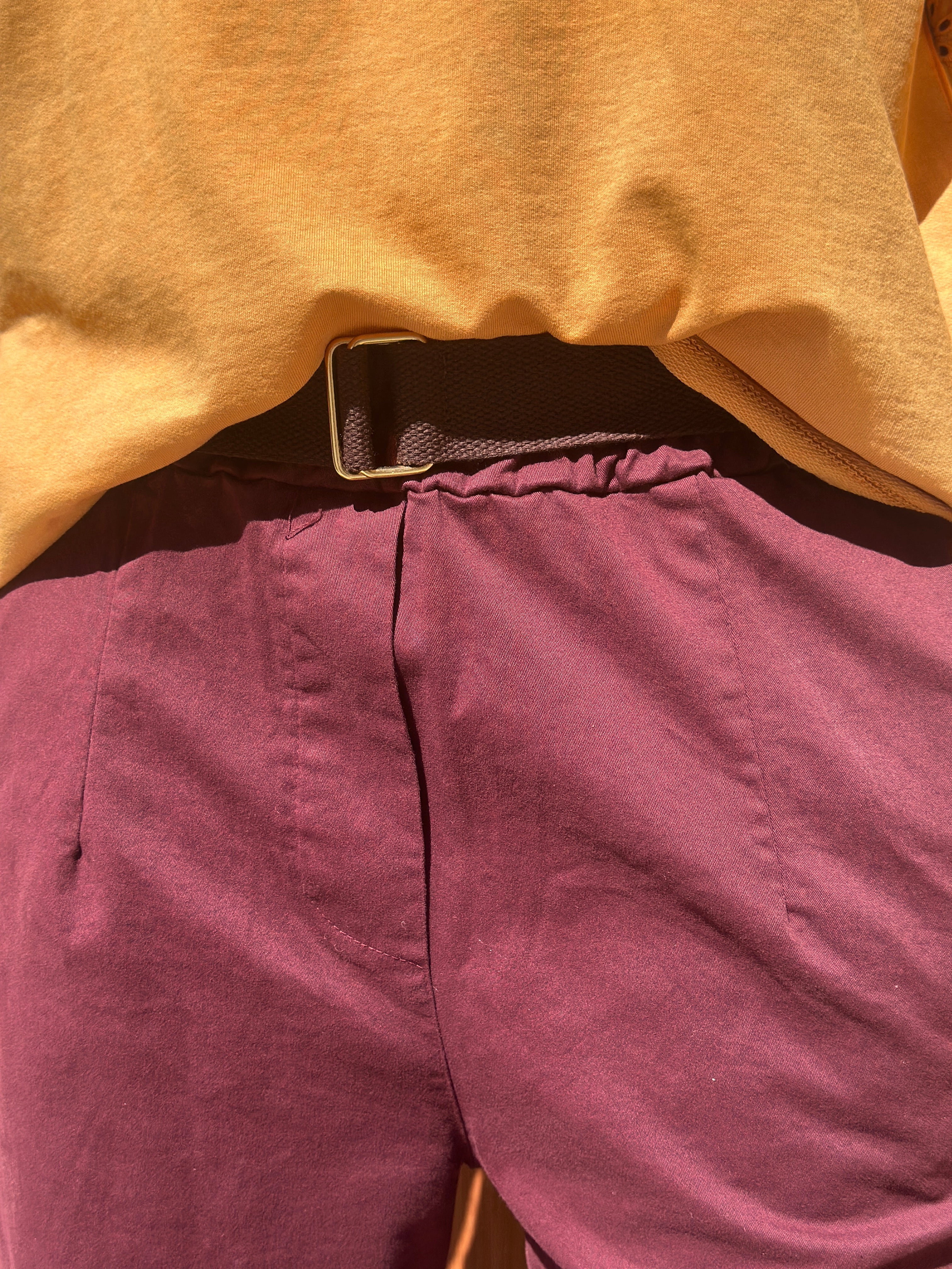 Pantalon bordeaux VIKIA