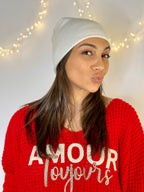 Bonnet écru DAVE